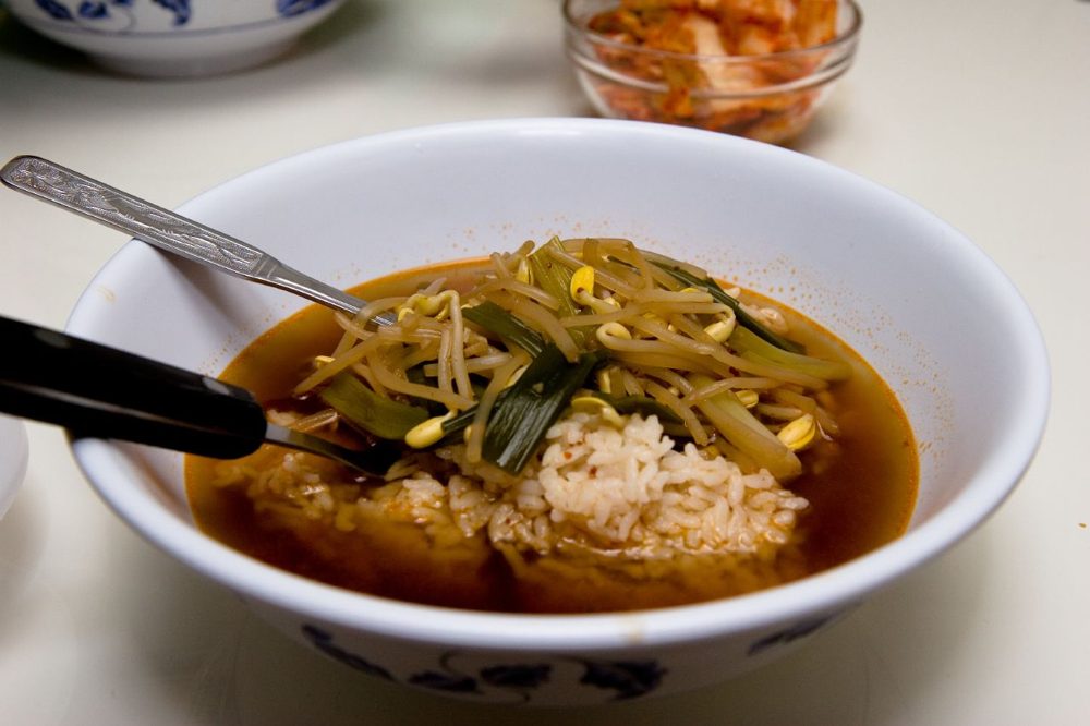 Foto: Kongnamul-guk (Sojasprossensuppe)